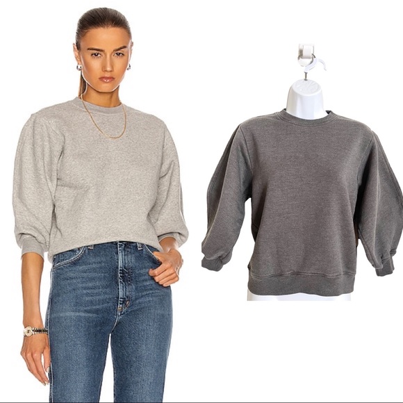 AGOLDE Thora 3/4 Sleeve Sweatshirt - Picture 2 of 16